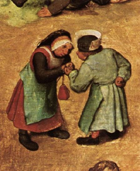 Pieter Bruegel the Elder Children's Games Norge oil painting art